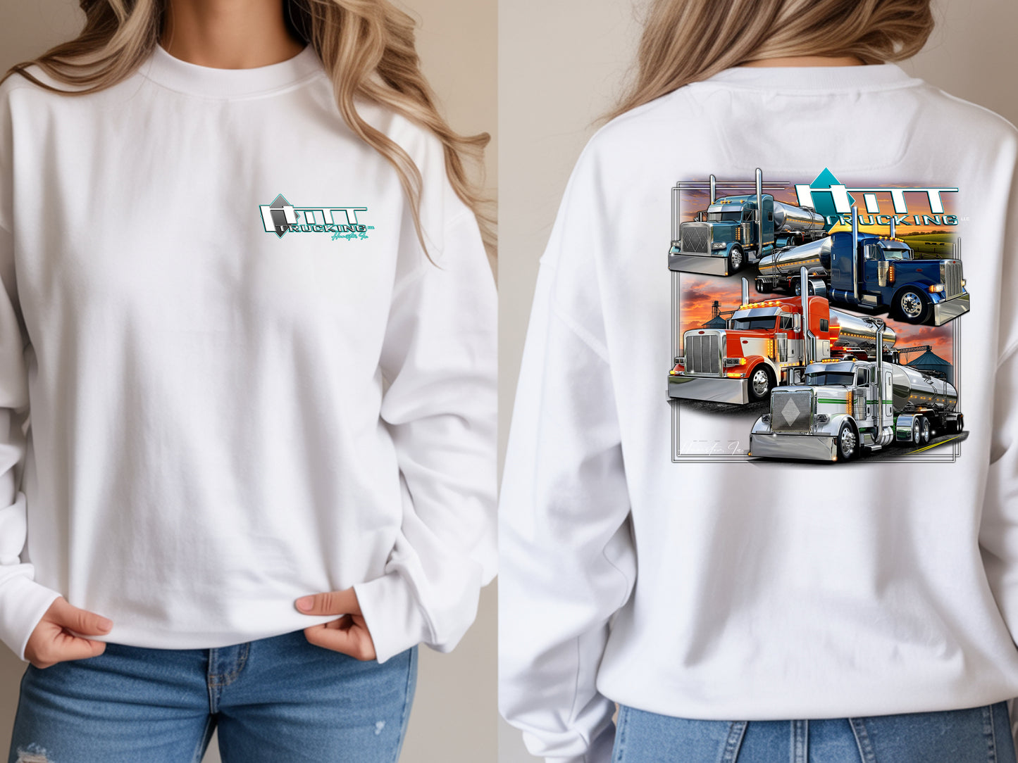 2026 4 Hitt Trucks - Crew Sweatshirt