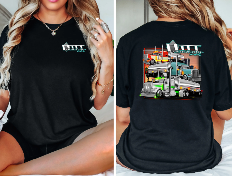 Three Hitt Trucks - T-Shirt