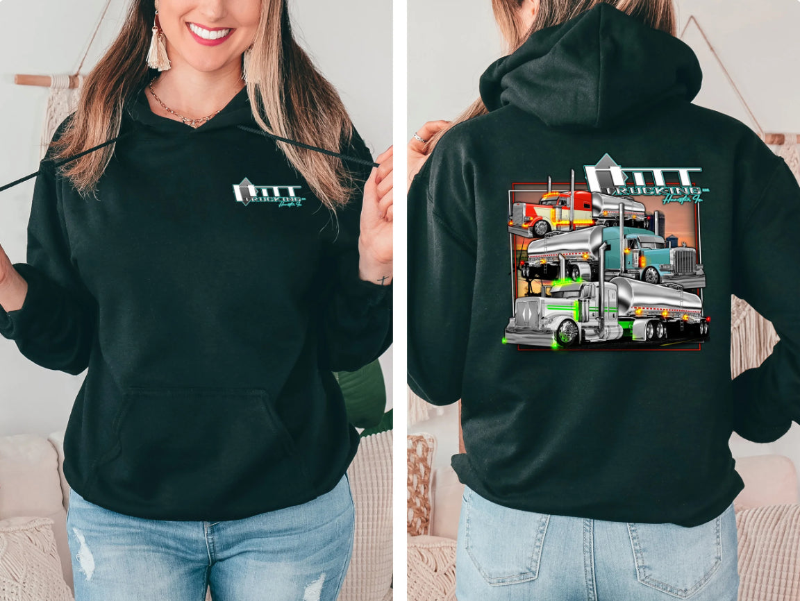Three Hitt Trucks - Hoodie