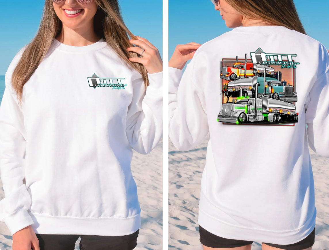 Three Hitt Trucks - Crew Sweatshirt