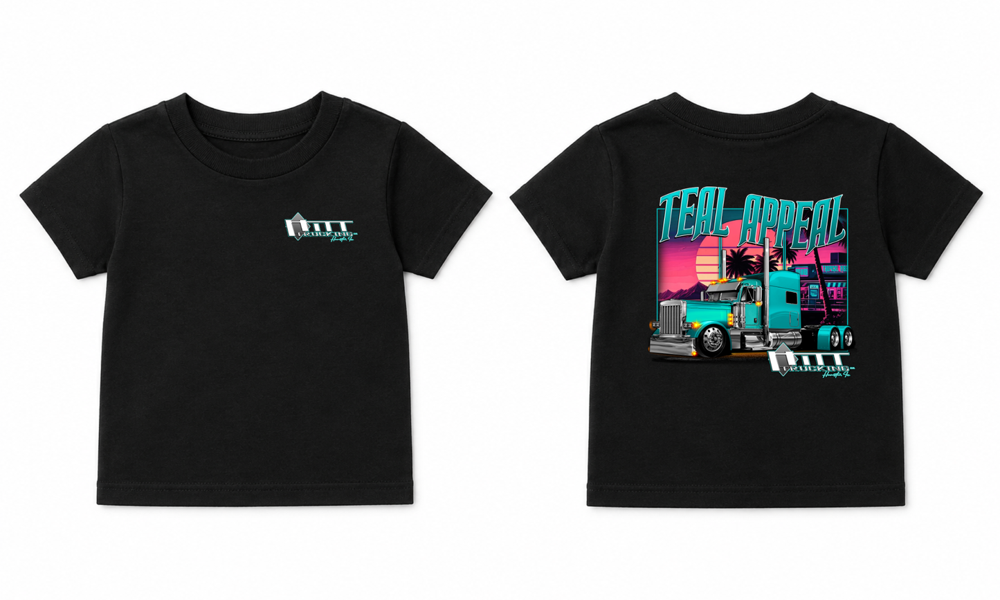 Teal Appeal Toddler Tee