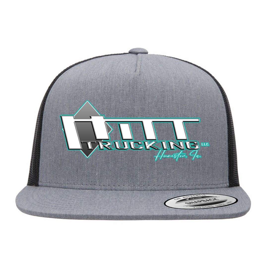 Teal Hitt Trucking Co. Yupoong Classic Trucker Snapback