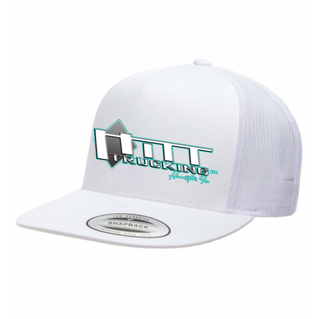 Teal Hitt Trucking Co. Yupoong Classic Trucker Snapback