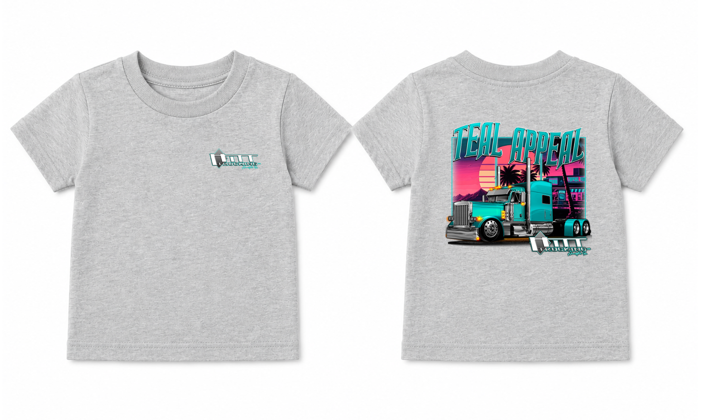 Teal Appeal Toddler Tee