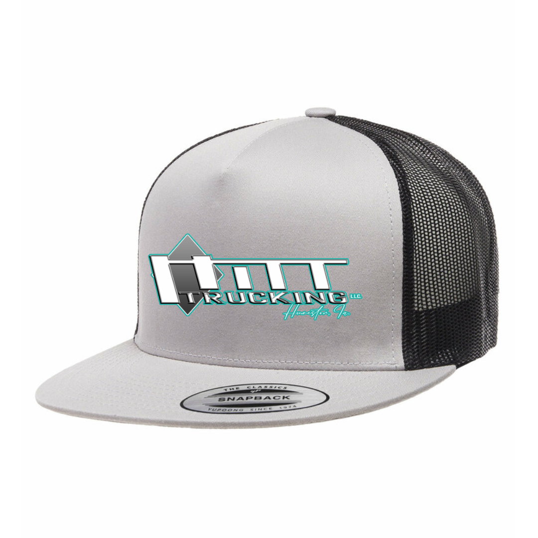 Teal Hitt Trucking Co. Yupoong Classic Trucker Snapback
