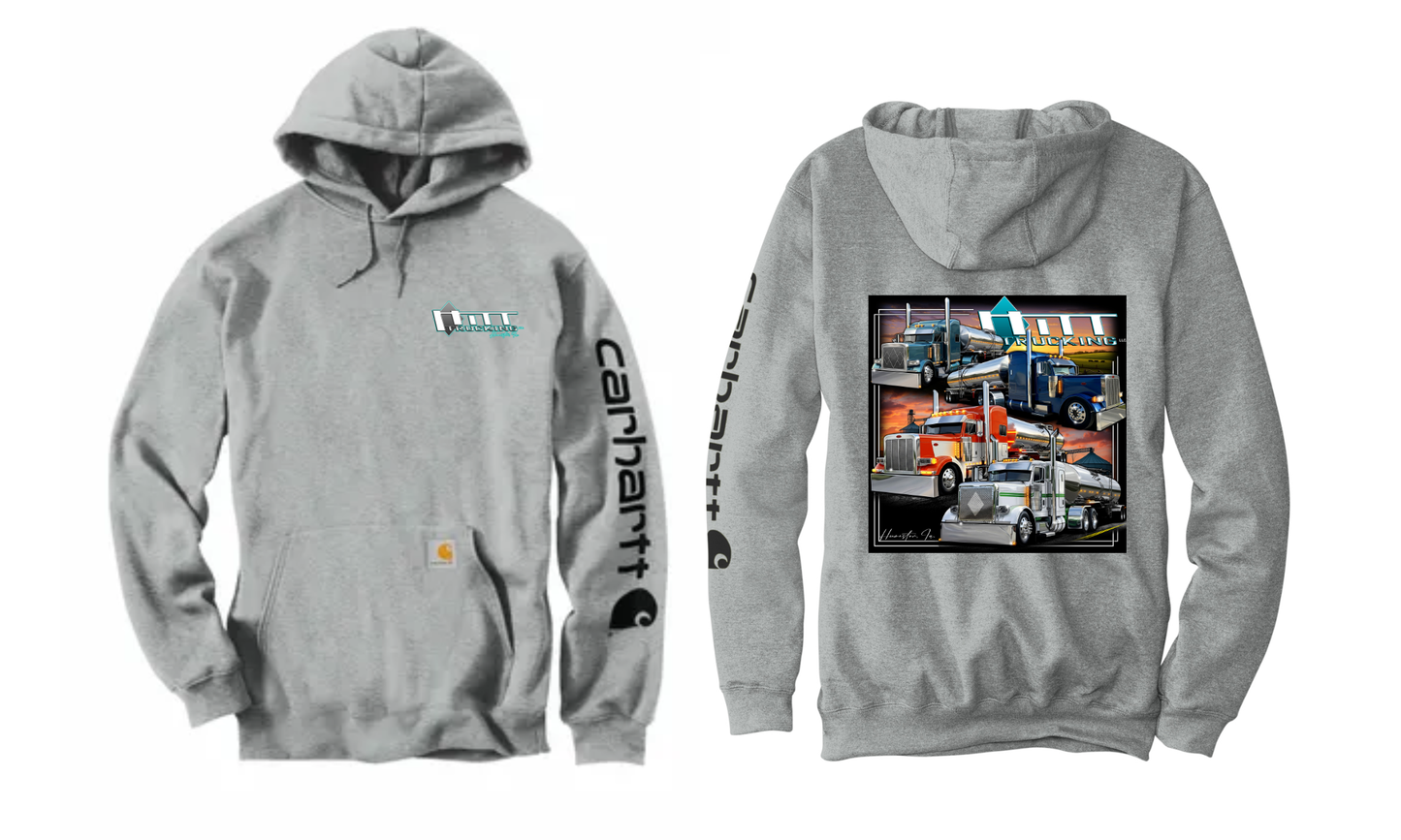 2026 4 Hitt Trucks Carhartt® Midweight Hooded Logo Sweatshirt
