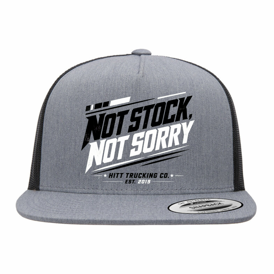Not Stock Not Sorry Yupoong Classic Trucker Snapback
