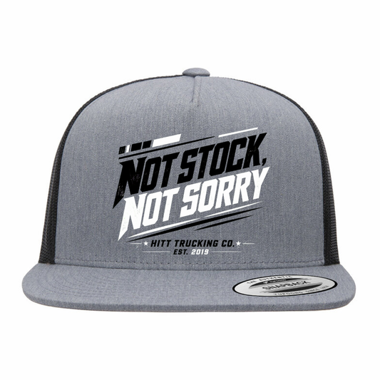 Not Stock Not Sorry Yupoong Classic Trucker Snapback