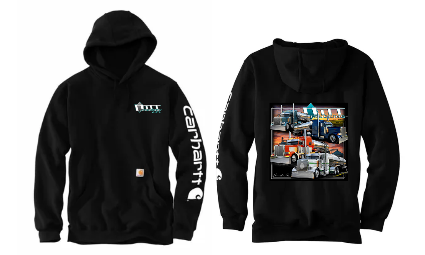 2026 4 Hitt Trucks Carhartt® Midweight Hooded Logo Sweatshirt