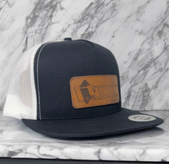 Hitt Trucking Hat - Leather Patch