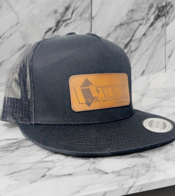 Hitt Trucking Hat - Leather Patch