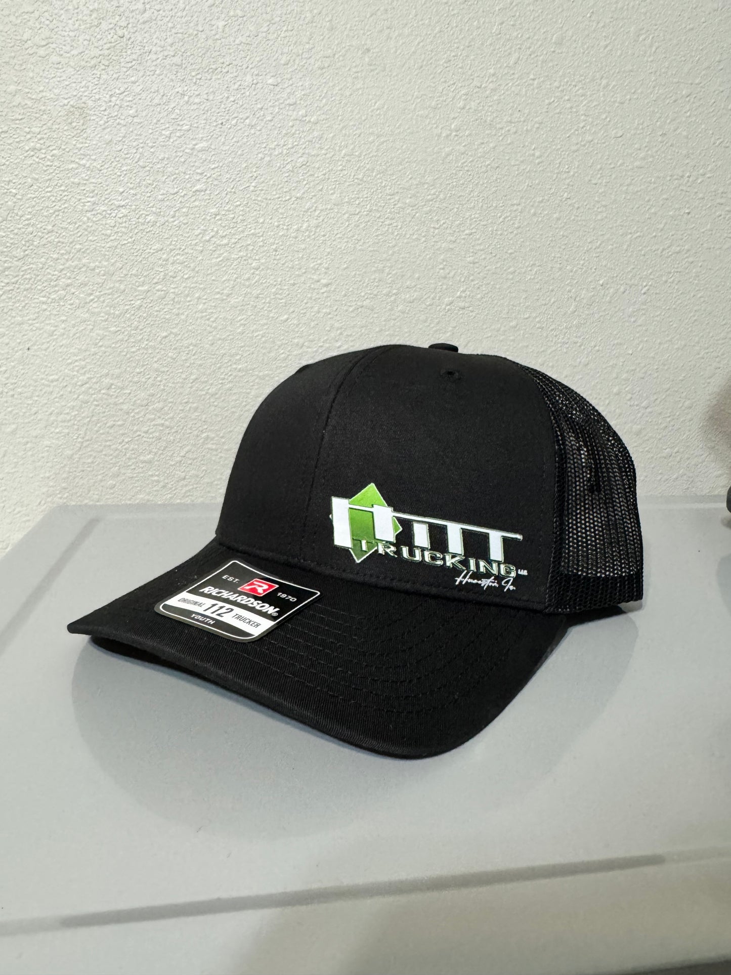 Hitt Trucking Youth Richardson Hat - Green Logo *YOUTH*