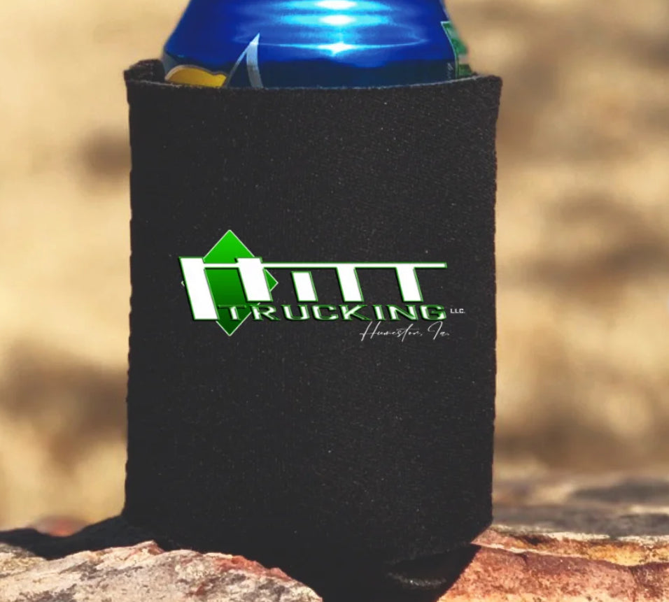 Poison Ivy - Black Can Cooler