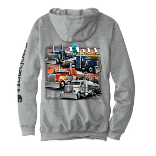 2026 4 Hitt Trucks | Carhartt® Midweight Hooded Logo Sweatshirt